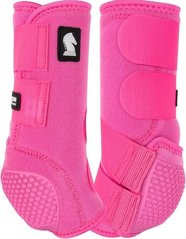 Classic Equine Flexion Front Boots Large Gray in Saudi Arabia