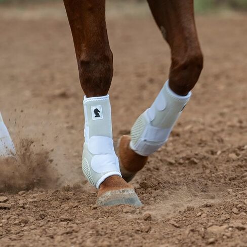 Classic Equine Flexion Front Boots Large Gray in Saudi Arabia