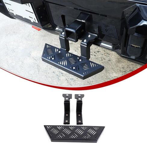 بالنسبة إلى Hummer EV SUV accessories Step Step و Rust Towing Guard Guard Hitch Steps Tepatible مع 2024 2025+ Hummer EV SUV Slip anti (Carbon Steel) in Saudi Arabia