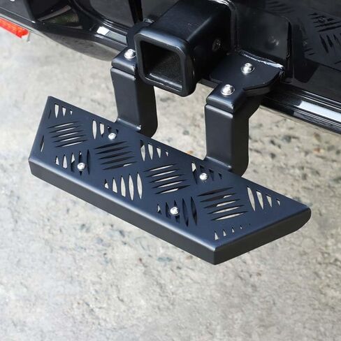 بالنسبة إلى Hummer EV SUV accessories Step Step و Rust Towing Guard Guard Hitch Steps Tepatible مع 2024 2025+ Hummer EV SUV Slip anti (Carbon Steel) in Saudi Arabia