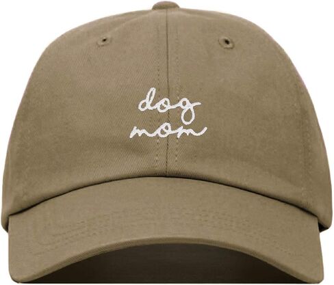 قبعة البيسبول Mom Mom Dog ، غطاء Daded Dad ، قطن ناعم غير منظم ، حزام قابل للتعديل (ألوان متعددة) in Kuwait