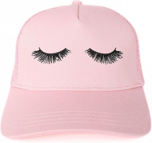 InnoBeta Trucker Hats Women Lash Tech Gifts Cap, Funny Adjustable Embroidered Trucker Hat, Funny Women Gifts for Lash Tech Boss on Birthday, Christmas in Saudi Arabia