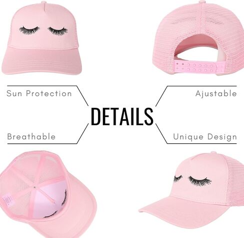 InnoBeta Trucker Hats Women Lash Tech Gifts Cap, Funny Adjustable Embroidered Trucker Hat, Funny Women Gifts for Lash Tech Boss on Birthday, Christmas in Saudi Arabia