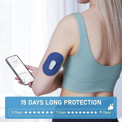 Dexcom G7 Adhesive Patches Waterproof, 30 Pack Multicolor Overpatch for Dexcom G7, Premium Transparent G7 Overlay Patches, Hypoallergenic & Skin-Friendly, Sensor is NOT Included in Saudi Arabia