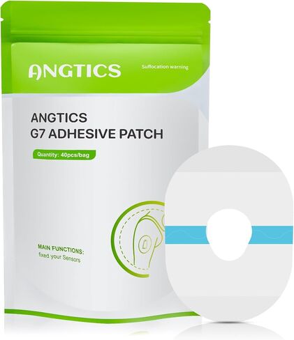 Dexcom G7 Adhesive Patches Waterproof, 30 Pack Multicolor Overpatch for Dexcom G7, Premium Transparent G7 Overlay Patches, Hypoallergenic & Skin-Friendly, Sensor is NOT Included in Saudi Arabia