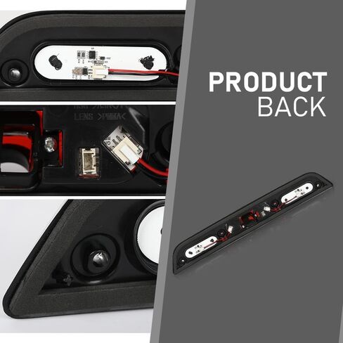 Cheda LED Third 3rd Brake Light w/Camera متوافق مع Ford F250 F350 Super Duty 2017-2022 in Kuwait