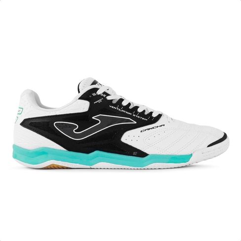 أحذية كرة القدم الداخلية Joma Futsal ، 6.5-11 - المرابط مع PVC وجزء العلوي من شبكة التنفس ، VTS التهوية ، حماية إصبع القدم ، نعل المتانة عالية - Cancha in Saudi Arabia