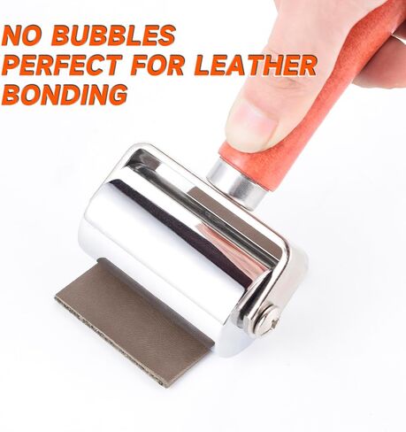 RONGXINGSHENG Leather Press Edge Roller (26mm+Big Scraper) in Saudi Arabia