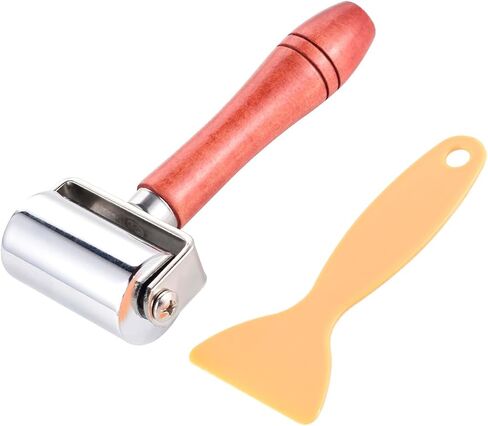 RONGXINGSHENG Leather Press Edge Roller (26mm+Big Scraper) in Saudi Arabia
