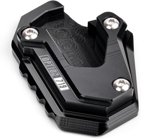 Compatible With R1300GS R 1300 GS GSA R 1300GS ADVENTURE ADV Option 719 2023 2024 2025 Motorcycle Accessories Kickstand Side Stand Enlarger Pad (Black, Option 719) in Kuwait