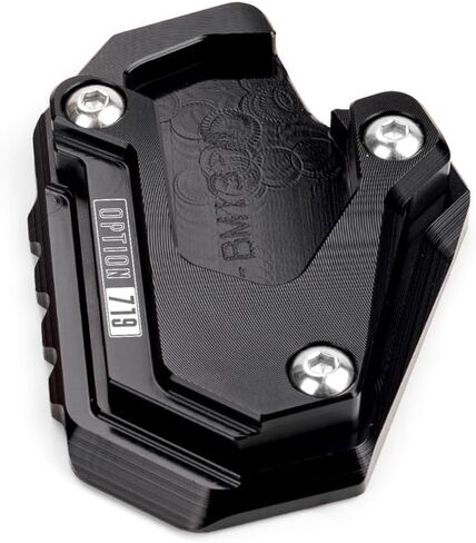Compatible With R1300GS R 1300 GS GSA R 1300GS ADVENTURE ADV Option 719 2023 2024 2025 Motorcycle Accessories Kickstand Side Stand Enlarger Pad (Black, Option 719) in Kuwait