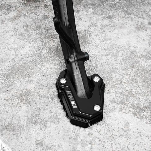 Compatible With R1300GS R 1300 GS GSA R 1300GS ADVENTURE ADV Option 719 2023 2024 2025 Motorcycle Accessories Kickstand Side Stand Enlarger Pad (Black, Option 719) in Kuwait