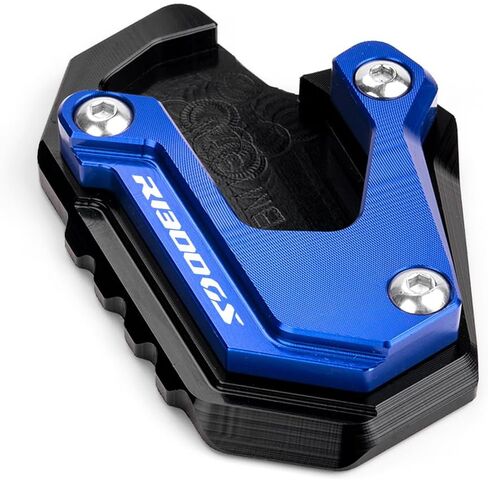 Compatible With R1300GS R 1300 GS GSA R 1300GS ADVENTURE ADV Option 719 2023 2024 2025 Motorcycle Accessories Kickstand Side Stand Enlarger Pad (Black, Option 719) in Kuwait