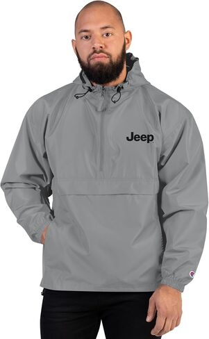 Jeep Logo Packable Jacket - Officially Licensed in Saudi Arabia