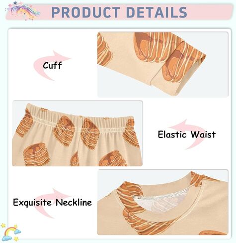 Pajama يضع الأكمام الطويلة ناعم المريح ملابس 2 قطعة PJS 3-8T in Saudi Arabia