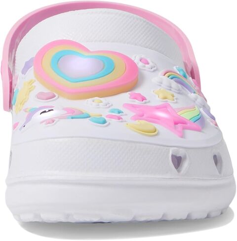 SKECHERS Girls Heart Charmer-Girly Land Clog, Hot Pink/Multi, 13 little kid in Saudi Arabia