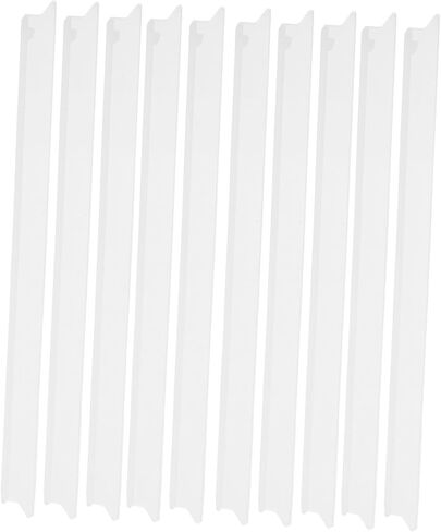 Valiclud 10pcs الاستبدال بديل شفرات ممسحة السيليكون لتنظيف النوافذ ومرنة سهلة التثبيت لتوفير المساحة لاستخدام المنزل والسيارة in Kuwait