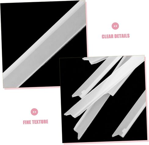 Valiclud 10pcs الاستبدال بديل شفرات ممسحة السيليكون لتنظيف النوافذ ومرنة سهلة التثبيت لتوفير المساحة لاستخدام المنزل والسيارة in Kuwait