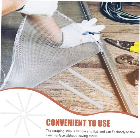 Valiclud 10pcs الاستبدال بديل شفرات ممسحة السيليكون لتنظيف النوافذ ومرنة سهلة التثبيت لتوفير المساحة لاستخدام المنزل والسيارة in Kuwait