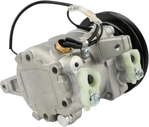 Compressor M8540 M108S Compatible for SVO7E Tractor M9540 US New M7040 M5040 Kubota AC Air Conditioning & Heat/A/C Compressor Assembly in Saudi Arabia