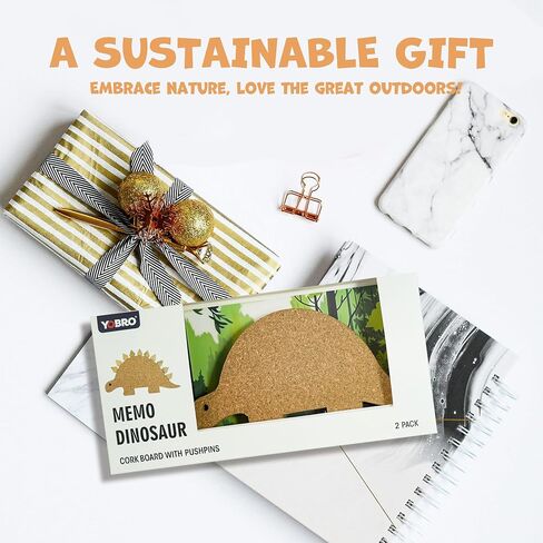 مجموعة شرائح الفلين الصحراوية من YOBRO Memo - لوحة دبوس مع دبابيس دفع على شكل صبار، ملحقات مكتبية إبداعية - لوحات فلين مضحكة للجدران in Kuwait