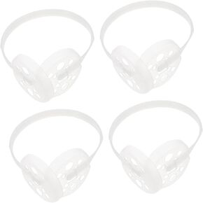 MIPCASE 4PCS DIY DIY REFFICH PLASTAL RACK لحماة الأذن الدافئة لإطار بديل للأذن الشتوية المناسبة للاستخدام الداخلي والخارجي in Kuwait