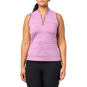 adidas Women's Ultimate365 Stripe Sleeveless Polo Shirt in Kuwait
