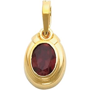 18k Yellow Gold Oval Shape Enhancer Bail for Pendant Fine Jewelry for Women Gifts for Her (Mounting Only, Not All Stones Included) in Saudi Arabia