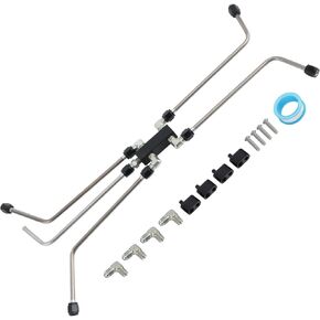 MaxPeedingRods LS Crossover Crossover Steam Vate Kit ، AN4 FUEL BRAKE LINE LS LS Stail Steam Port for LS1 LS3 LS6 LS7 LS9 LSX in Kuwait
