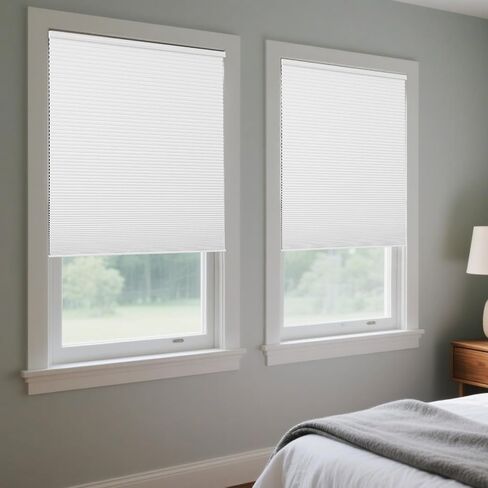 Custom Size Cellular Shades No Drill Blinds Blackout Cellular Cordless Shades for Indoor Windows Thermal Insulated Noise Reduction and Easy to Instal in Saudi Arabia
