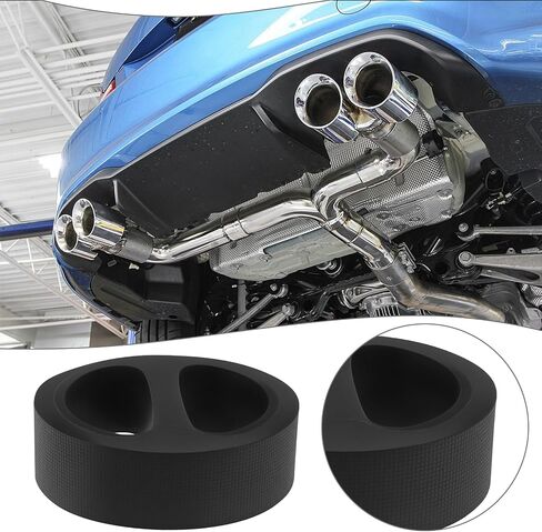 4pcs عادم شماعات شماعات العادم شماعات شماعات العادم حامل أنبوب العادم الذيل متوافق مع BMW 3 ، 5 سلسلة ، OEM 8211105677/1821117708/18211105638 in Kuwait