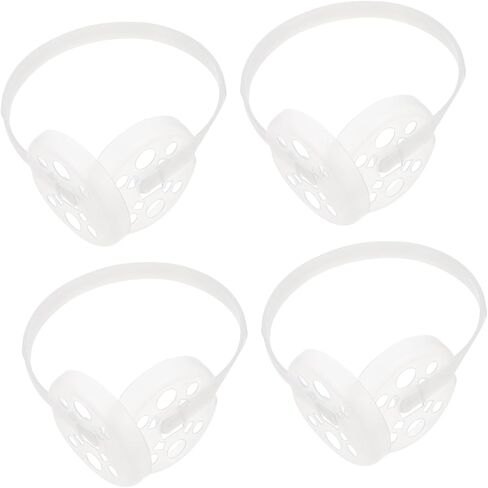MIPCASE 4PCS DIY DIY REFFICH PLASTAL RACK لحماة الأذن الدافئة لإطار بديل للأذن الشتوية المناسبة للاستخدام الداخلي والخارجي in Kuwait