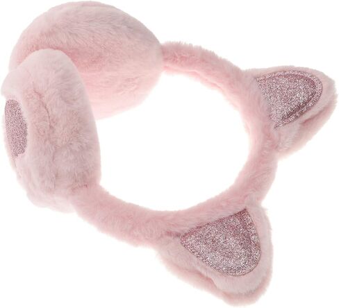 Lovely Cat Ear Earmuffs for Plush Ear Warmers Cozy Winter Ear Cover for Outdoor Activities Skin Friendly and Compact for in Saudi Arabia