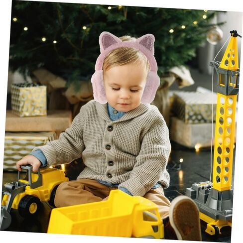 Lovely Cat Ear Earmuffs for Plush Ear Warmers Cozy Winter Ear Cover for Outdoor Activities Skin Friendly and Compact for in Saudi Arabia