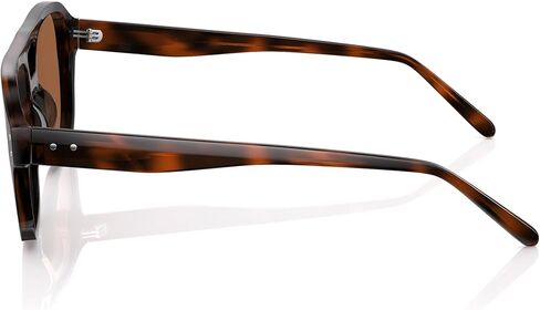 Retro Aviator Sunglasses for Men Women,Trendy Rectangle Womens Mens Polarized Shades Sun Glasses in Kuwait