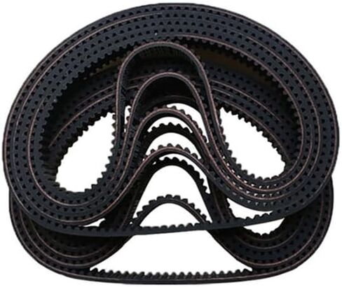 Qinlu-3D Printer Belt HTD5M Timing Belt Width 10 15 20 25 30mm Rubber Closed Loop Synchronous Belt C=350 355 360 365 370 375 380 385 390 395 400mm,1pc, 3D Printer Accessories(355mm,20mm) in Saudi Arabia
