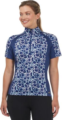 Kerrits Womens Balance Ice Fil Shirt Sleeve Horse Shirt-طباعة فريدة من نوعها فريدة من نوعها in Saudi Arabia