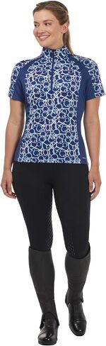 Kerrits Womens Balance Ice Fil Shirt Sleeve Horse Shirt-طباعة فريدة من نوعها فريدة من نوعها in Saudi Arabia