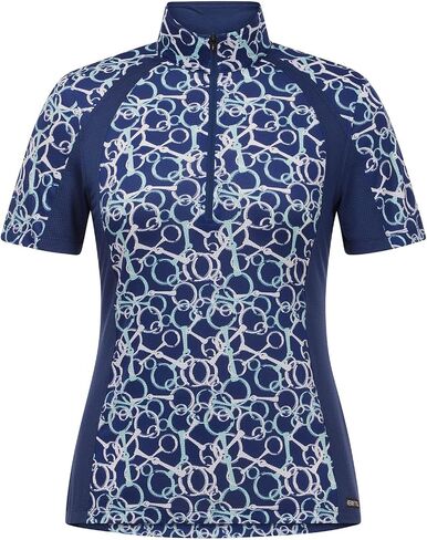Kerrits Womens Balance Ice Fil Shirt Sleeve Horse Shirt-طباعة فريدة من نوعها فريدة من نوعها in Saudi Arabia