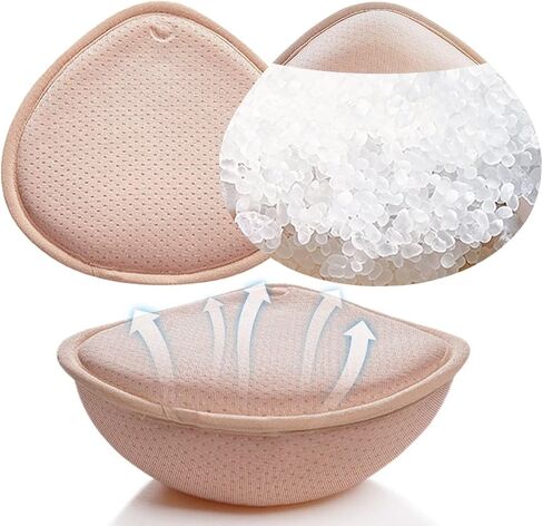 Breast Prosthesis Breast Form premium breathable silicone bead for Post-Mastectomy pockets bra-daily & swim use in Saudi Arabia