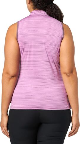 adidas Women's Ultimate365 Stripe Sleeveless Polo Shirt in Kuwait