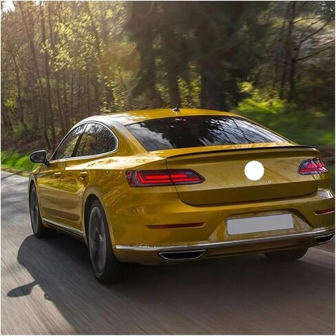 متوافق مع فولكس واجن Arteon CC 2019-2023 الجذع الخلفي شفة الشفاه الغطاء الخلفي الجذع الجذع جناح مجموعة المفسد مجموعة ضباط السيارة in Kuwait