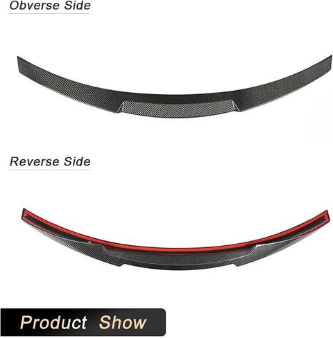 Carbon Fiber Rear Trunk Spoiler Wings Compatible For BMW F82 M4 Coupe 2-Door 2014-2019 Car Rear Spoiler Boot Lid Wing Lip Forged Carbon in Saudi Arabia