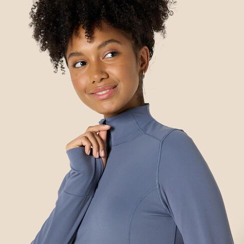 Amazon Essentials Formflex Formflex Buttery Slim Slim Fit Quarter Zip Long Sleeve Pullover Jacket in Kuwait