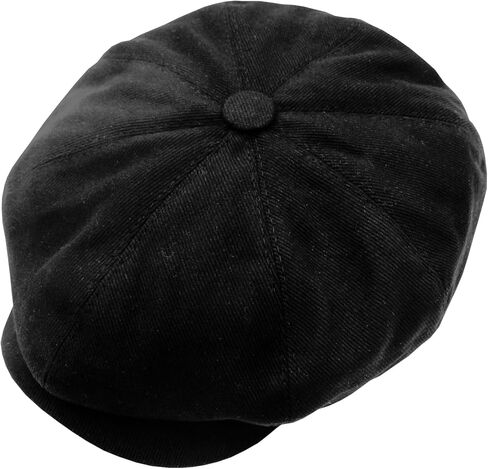 Newsboy Hats for Men Flat Cap Cotton Caps for Men Classic 8 Panel Ivy Hat Driver Cap for Women (Cotton, Denim) in Saudi Arabia