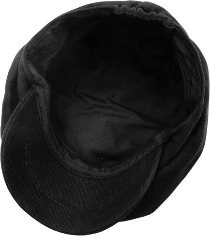 Newsboy Hats for Men Flat Cap Cotton Caps for Men Classic 8 Panel Ivy Hat Driver Cap for Women (Cotton, Denim) in Saudi Arabia