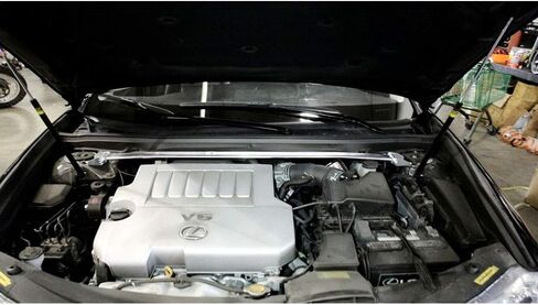 Liphontcta Megan Racing Front Upper Aluminum Polish Race Spec Strut Bar (MR-SB-TCA12FU-1P) in Saudi Arabia