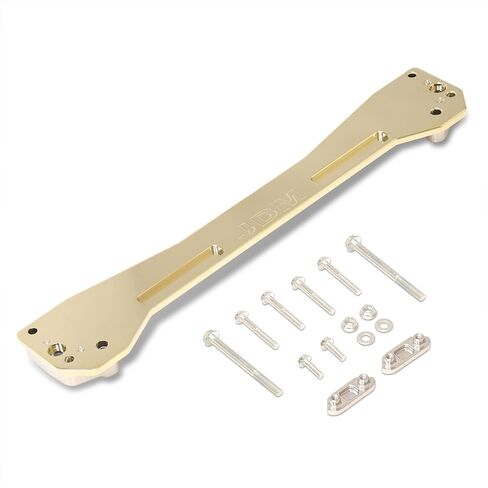 AJP Distributors JDM Rear Lower Subframe Brace Support Tie Bar Aluminum Suspension Chassis Sway Control Arm Neo Chrome Compatible/Replacement For Civic EJ EK EM 1996 1997 1998 1999 2000 96 97 98 99 00 in Kuwait