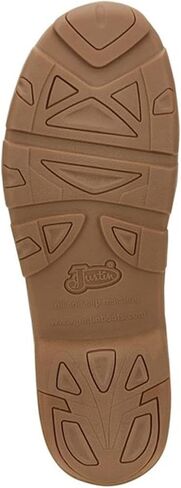 Justin Men's Driver Moc Casual Shoes - Waxy Dark Brown in Saudi Arabia
