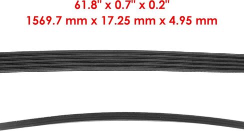 Caltric 52in 60in 66in 72in حزام محرك المضخة المائي متوافق مع exmark lazer Z مثل ZTM/Z ZTM 1096112 in Kuwait